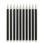 Fletchless Crossbow Bolts - Black 13g (10)