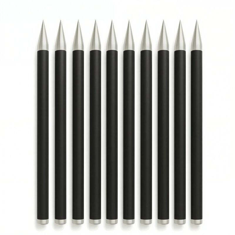 Fletchless Crossbow Bolts - Black 13g (10)